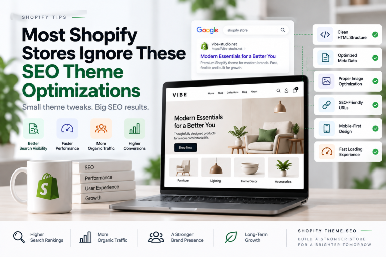 SEO theme optimizations for Shopify stores