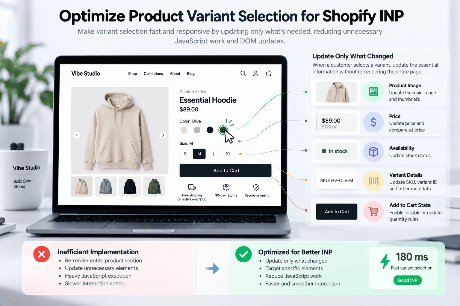 Optimizing Shopify product variant selection for better INP