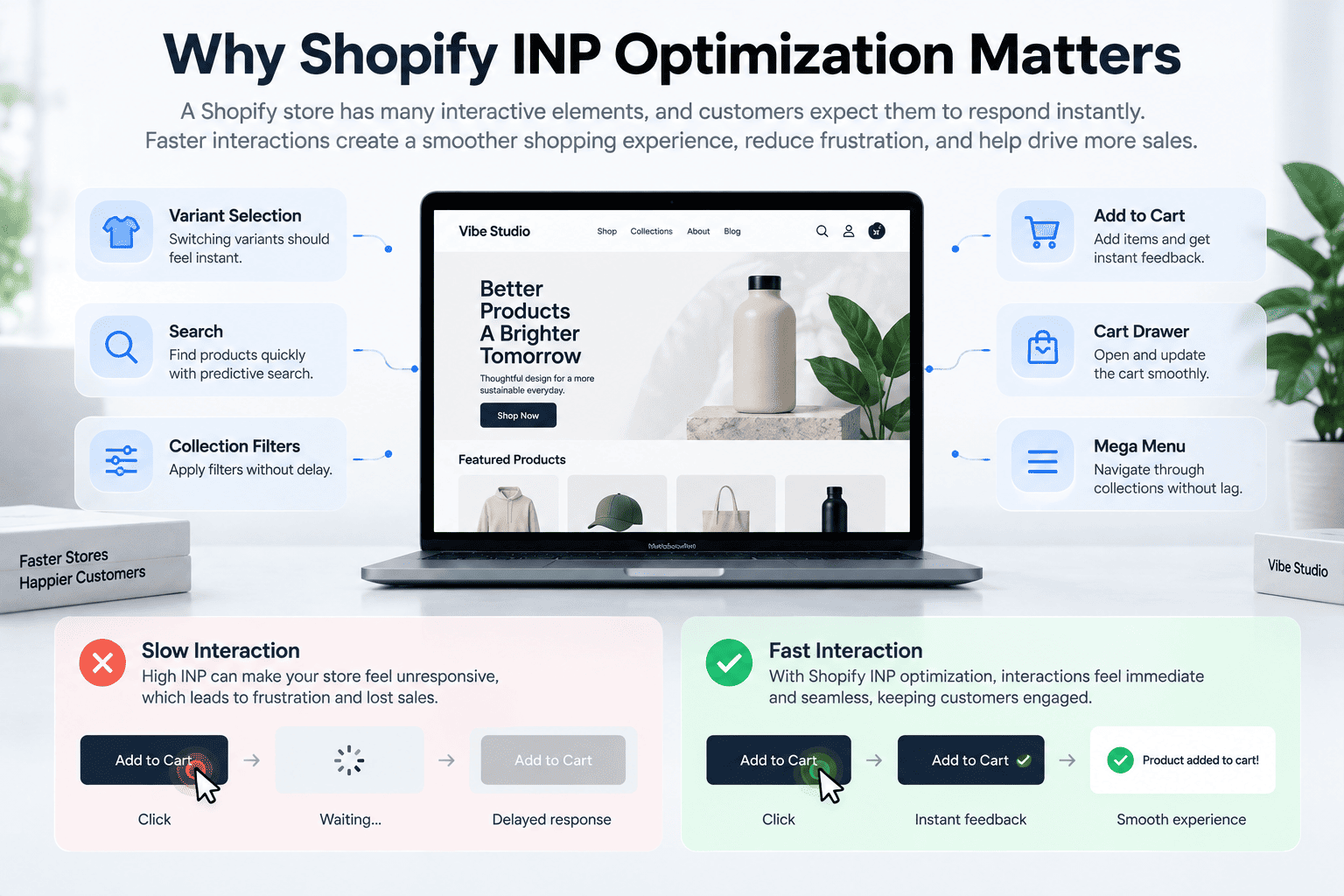 Why Shopify INP optimization matters for ecommerce interactions