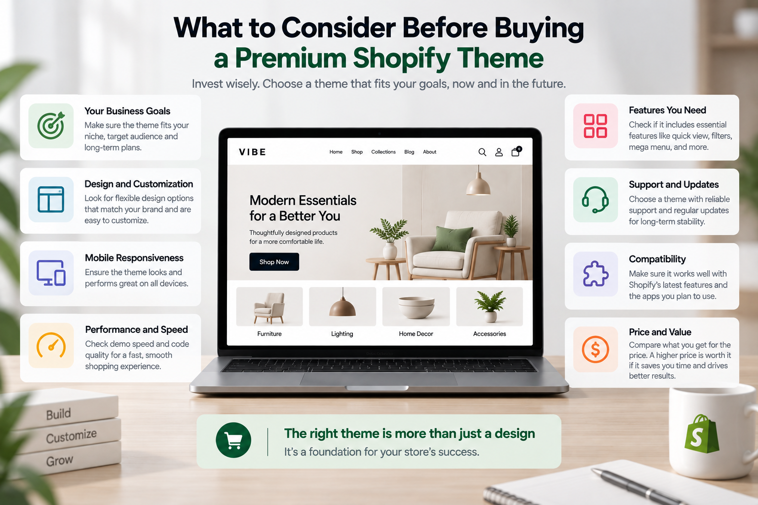What to consider before buying a premium Shopify theme